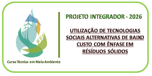 Logomarca do Curso Técnico em Meio Ambiente.